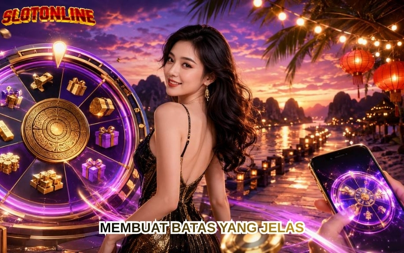 Membuat Batas yang Jelas