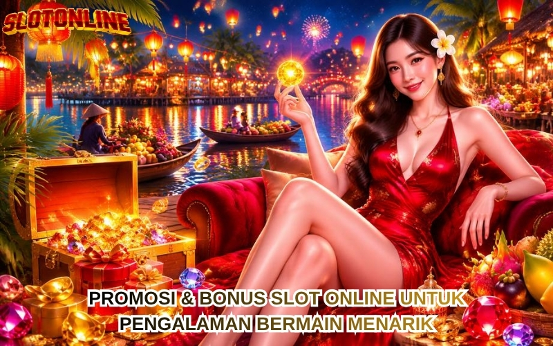Promosi & Bonus Slot Online untuk Pengalaman Bermain Menarik